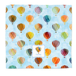 Watercolor Hot Air Balloons Microfiber Dish Rag (Personalized)