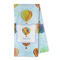 Watercolor Hot Air Balloons Kitchen Towel - Microfiber (Personalized)