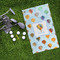 Watercolor Hot Air Balloons Microfiber Golf Towels - LIFESTYLE