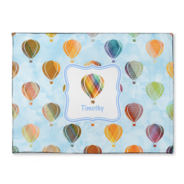 Custom Watercolor Hot Air Balloons Microfiber Screen Cleaner (Personalized)