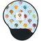 Watercolor Hot Air Balloons Mouse Pad with Wrist Support - Main