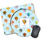 Watercolor Hot Air Balloons Mouse Pads - Round & Rectangular