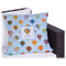 Watercolor Hot Air Balloons Outdoor Pillow (Personalized)