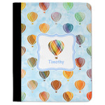 Watercolor Hot Air Balloons Padfolio Clipboard - Large (Personalized)