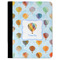 Watercolor Hot Air Balloons Padfolio Clipboards - Large - FRONT
