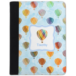 Watercolor Hot Air Balloons Padfolio Clipboard - Small (Personalized)
