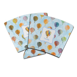 Watercolor Hot Air Balloons Party Cup Sleeve (Personalized)