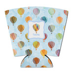 Watercolor Hot Air Balloons Party Cup Sleeve - with Bottom (Personalized)