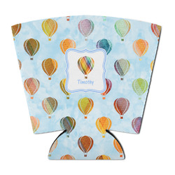 Watercolor Hot Air Balloons Party Cup Sleeve - with Bottom (Personalized)