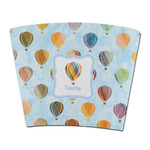 Watercolor Hot Air Balloons Party Cup Sleeve - without bottom (Personalized)
