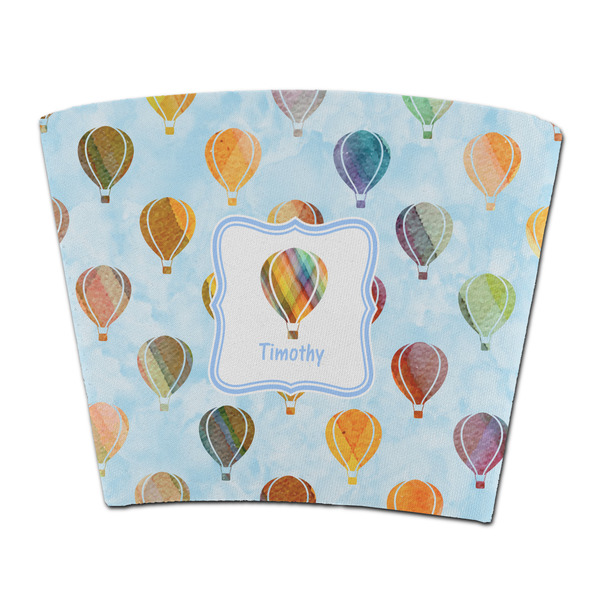 Custom Watercolor Hot Air Balloons Party Cup Sleeve - without bottom (Personalized)