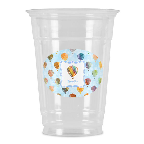 Custom Watercolor Hot Air Balloons Party Cups - 16oz (Personalized)