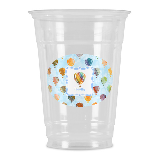 Custom Watercolor Hot Air Balloons Party Cups - 16oz (Personalized)