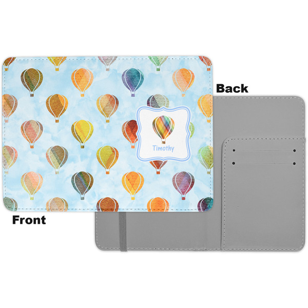 Watercolor Hot Air Balloons Passport Holder - Apvl