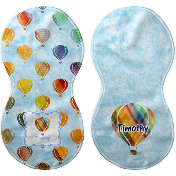 Watercolor Hot Air Balloons Peanut Shaped Burps - Approval