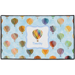 Watercolor Hot Air Balloons Door Mat - 60"x36" (Personalized)