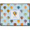 Watercolor Hot Air Balloons Personalized Door Mat - 24x18 (APPROVAL)