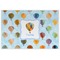 Watercolor Hot Air Balloons Laminated Placemat w/ Name or Text