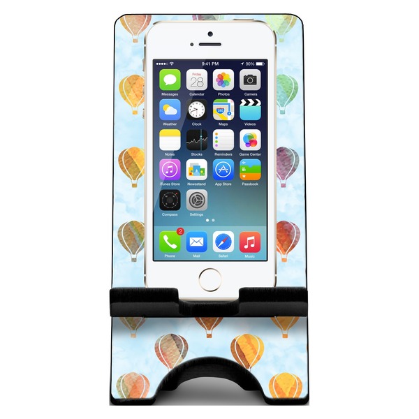 Watercolor Hot Air Balloons Phone Stand w/ Phone