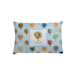 Watercolor Hot Air Balloons Pillow Case - Toddler (Personalized)