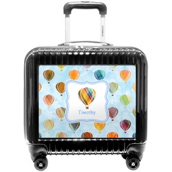 Watercolor Hot Air Balloons Pilot / Flight Suitcase (Personalized)