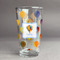 Watercolor Hot Air Balloons Pint Glass - Full Fill w Transparency - Front/Main