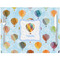 Watercolor Hot Air Balloons Placemat with Props