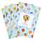 Watercolor Hot Air Balloons Playing Cards - Hand Back View