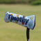 Watercolor Hot Air Balloons Putter Cover - On Putter
