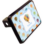 Watercolor Hot Air Balloons Rectangular Trailer Hitch Cover - 2" (Personalized)