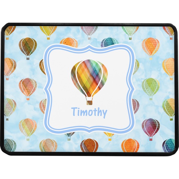 Watercolor Hot Air Balloons Rectangular Car Hitch Cover w/ FRP Insert (Select Size)
