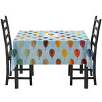 Watercolor Hot Air Balloons Tablecloth (Personalized)