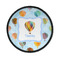 Watercolor Hot Air Balloons Round Patch
