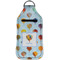 Watercolor Hot Air Balloons Sanitizer Holder Keychain - Large (Front)