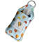 Watercolor Hot Air Balloons Sanitizer Holder Keychain - Large in Case