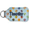 Watercolor Hot Air Balloons Sanitizer Holder Keychain - Small (Back)