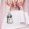 Watercolor Hot Air Balloons Sanitizer Holder Keychain - Small (LIFESTYLE)