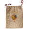 Watercolor Hot Air Balloons Santa Sack - Front (Personalized)