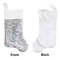 Watercolor Hot Air Balloons Sequin Stocking - Approval