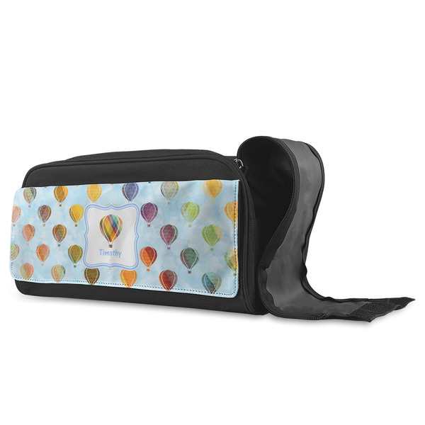 Watercolor Hot Air Balloons Shoe Bags - ANGLE (Open)