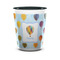 Watercolor Hot Air Balloons Shot Glass - Two Tone - FRONT