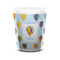 Watercolor Hot Air Balloons Shot Glass - White - FRONT