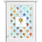 Watercolor Hot Air Balloons Single White Cabinet Decal