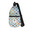 Watercolor Hot Air Balloons Sling Bag (Personalized)