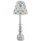 Watercolor Hot Air Balloons Small Chandelier Lamp - LIFESTYLE (on candle stick)
