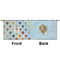 Watercolor Hot Air Balloons Small Zipper Pouch Approval (Front and Back)