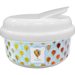 Watercolor Hot Air Balloons Snack Container (Personalized)