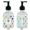 Watercolor Hot Air Balloons Glass Soap/Lotion Dispenser - Approval