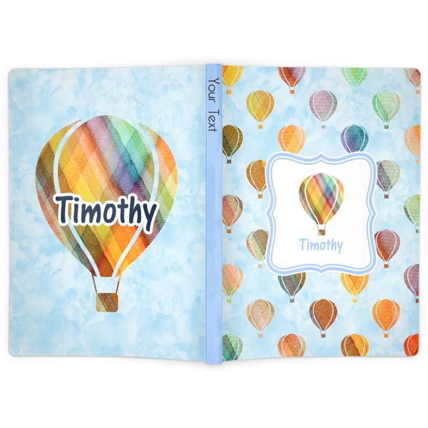 Watercolor Hot Air Balloons Soft Cover Journal - Apvl