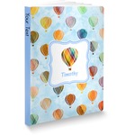 Watercolor Hot Air Balloons Softbound Notebook (Personalized)